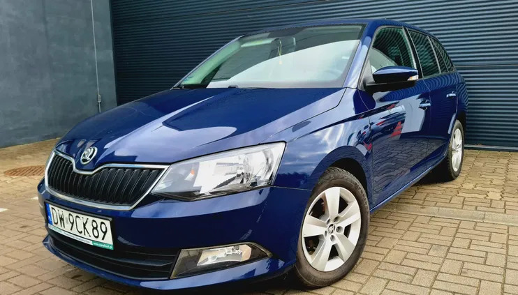 szlichtyngowa Skoda Fabia cena 33900 przebieg: 123600, rok produkcji 2018 z Szlichtyngowa